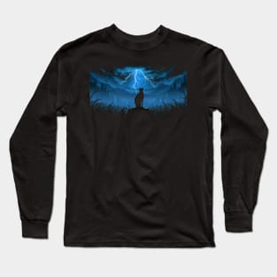 cat vs all Long Sleeve T-Shirt